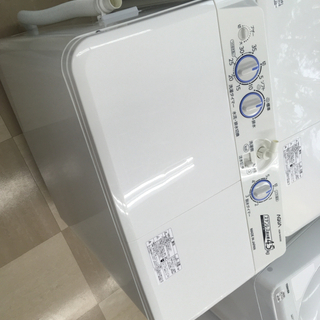 AQUA 4.5kg 2槽式洗濯機 2015年製 AQW-N450