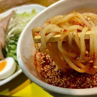 ☆広島の中心部☆流川☆広島風つけ麺☆