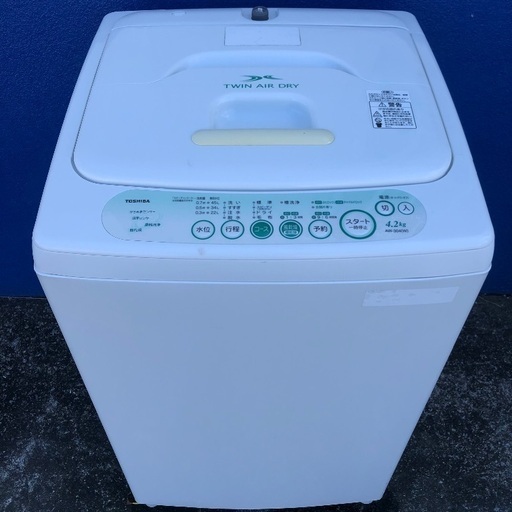 【配送無料】東芝　4.2kg 洗濯機　AW-304
