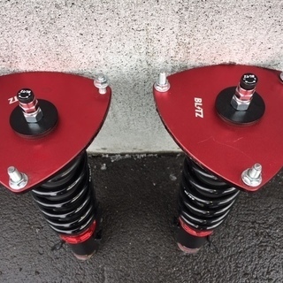 引取中！　レガシィ ＢＰ・ＢＬ系　ブリッツ（ＢＬＩＴＺ） 車高調 (ＤＡＭＰＥＲ ＺＺ－Ｒ)　フロントセット　中古品 