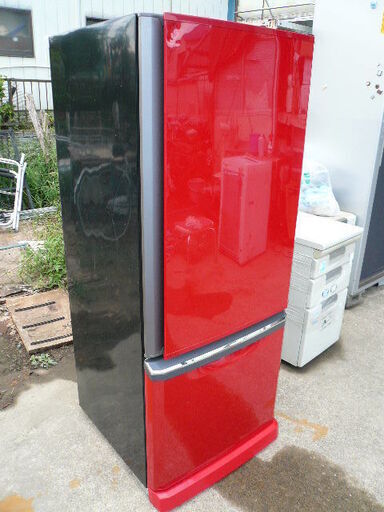 三菱 298L 2ドア冷蔵庫（イタリアンレッド）MITSUBISHI MR-D30X