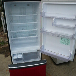 三菱 298L 2ドア冷蔵庫(イタリアンレッド)MITSUBISHI MR-D30X