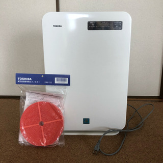 ＊お取引中＊TOSHIBA 空気清浄機 ＋ 未使用フィルター セット