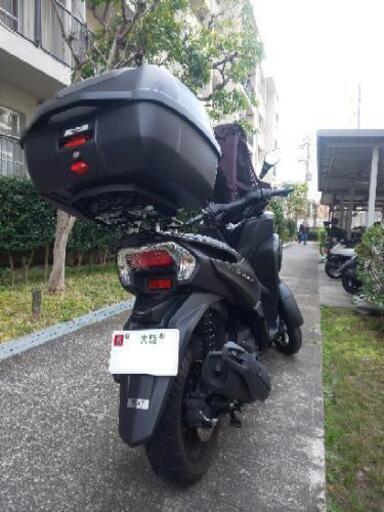 トリシティ155 自賠責2年半 スクリーン リアボックス バイクカバー付 かずなり 住道のバイクの中古あげます 譲ります ジモティーで不用品の処分
