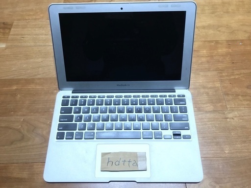 【手渡し希望】MacBook Air 11インチ 中古 英語キーボード仕様