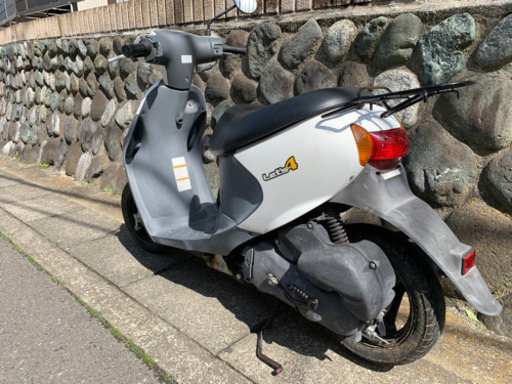 スズキ レッツ4 50 cc 原付 スクーター 4スト 実動 書類 鍵あり