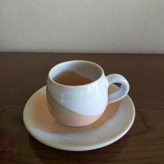 萩焼き小さめコーヒーカップ５客