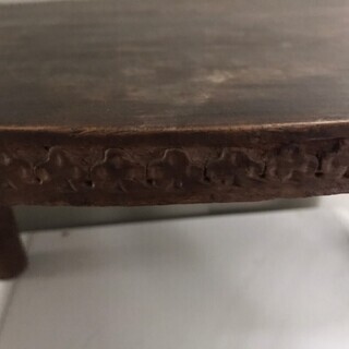 美品 希少 テーブル ちゃぶ台 座卓 天然木 アンティーク 古家具 古い木