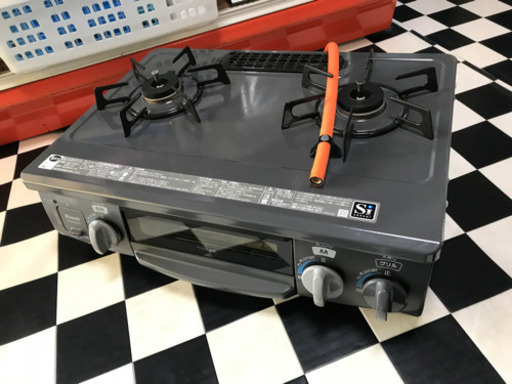 リサイクルサービス八光】2017年製 リンナイ プロパンガスコンロ LP