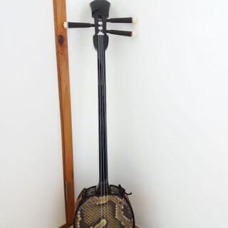 沖縄三線 与那型 (黒檀)