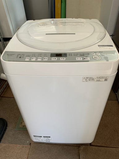 SHARP 全自動洗濯機　ES-GE7D 2020年製　未使用品