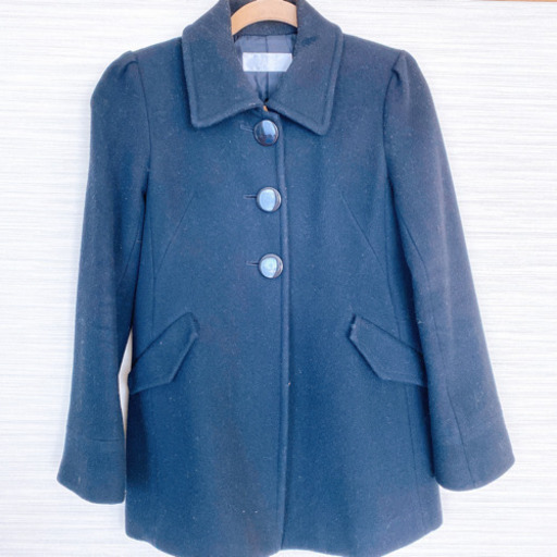 ピーコート 黒レディース M Size あや 芦屋川のコート レディース の中古 古着あげます 譲ります ジモティーで不用品の処分