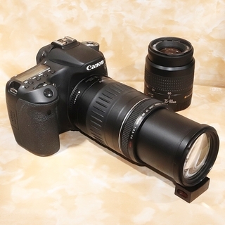 ★極上美品＆すぐ使えるSD付き★キヤノン 70D 超望遠300mm ダブルズームセット EOS 70D Canon キヤノン レンズセット SDカード(16GB)付き : カメラの