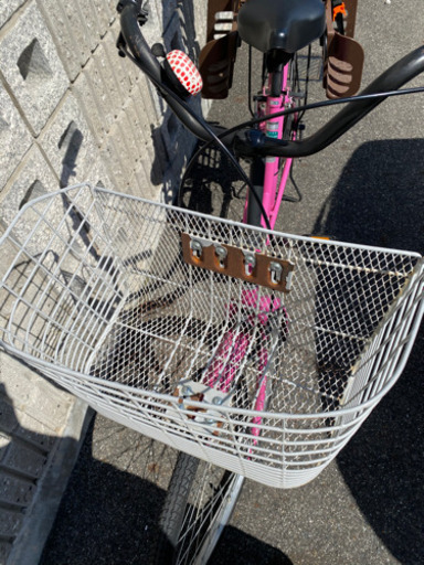後ろ子乗せチャイルドシート付き自転車（取引中）