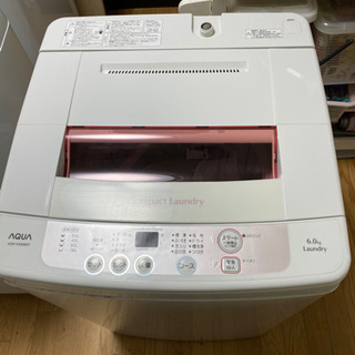 No.101 AQUA 6kg洗濯機　2014年製の画像