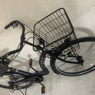 26インチ　自転車　外装6段　オートライト