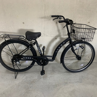 26インチ　自転車　外装6段　オートライト