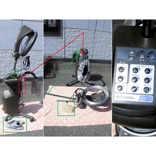 JM6573)★お値下げ★訳あり品★タカラベルモント 美容院/業務用 ヘアカラー パーマ用 機材一式 動作OK【取りに来られる方限定】 JM6573)☆お値下げ☆訳あり品☆タカラベルモント 美容院/業務用 ヘア