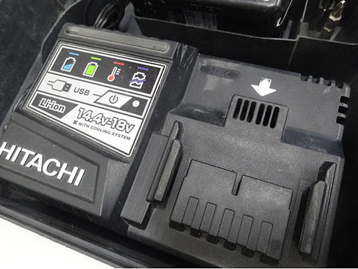 日立工機 18V コードレスインパクトドライバ WH18DDL 5.0Ah バッテリ×2、充電器付き HITACHI 札幌市 豊平区 平岸