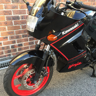 すぐに完売でありがとうございます！GPX250 水冷車両になります