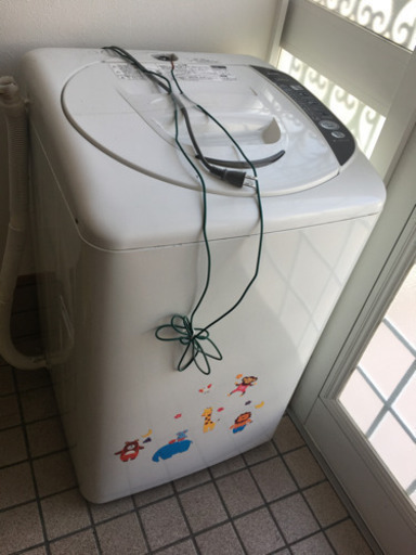 洗濯機　サンヨー 5.0kg 取引中