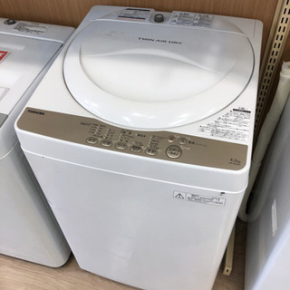 6ヶ月安心保証付き】 TOSHIBA 全自動洗濯機 2016年製 - 生活家電