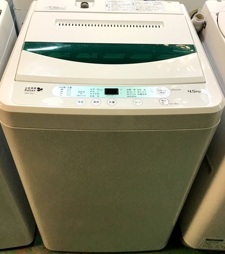 【送料無料・設置無料サービス有り】洗濯機 2017年製 YAMADA ＹＷＭ-Ｔ45Ａ1中古