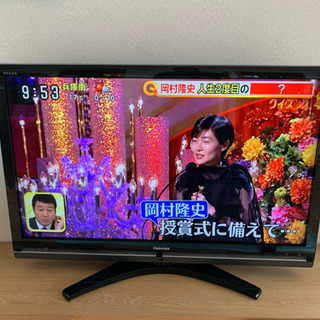 テレビ　42型　東芝　レグザ　HDD録画可能