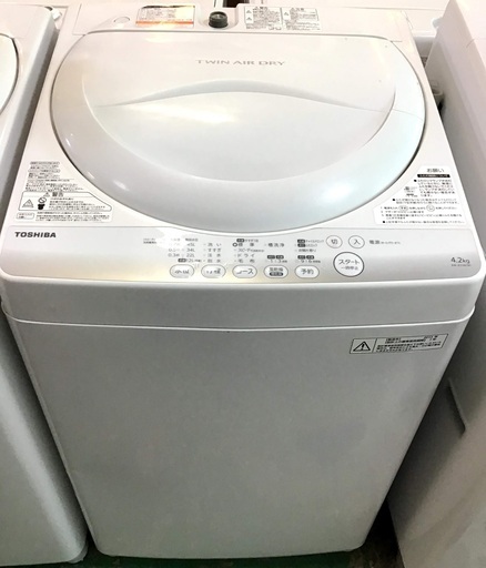 【送料無料・設置無料サービス有り】洗濯機 2013年製 TOSHIBA AW-42ＳＭ 中古