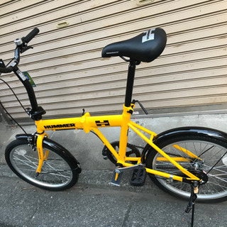 【値下げ！】新品折畳自転車 ミムゴ ハマー20インチ MG-HM20G HUMMER FDB20G