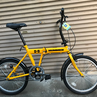 【値下げ！】新品折畳自転車 ミムゴ ハマー20インチ MG-HM20G HUMMER FDB20G
