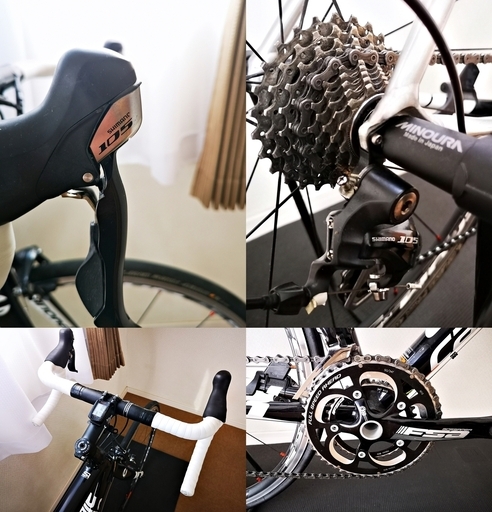 お譲り済】 アルミの最高峰！キャノンデールCAAD10 105 RAWカラー