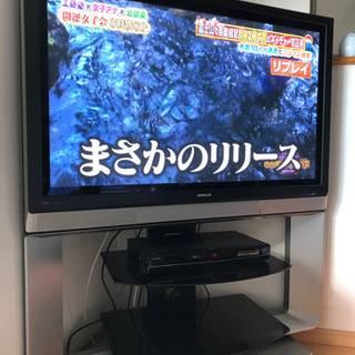 日立　HITACH プラズマテレビ42型 ハードディスク内蔵　専...