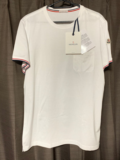 モンクレール　人気トリコロールカラー　Tシャツ　size：L  新品未使用