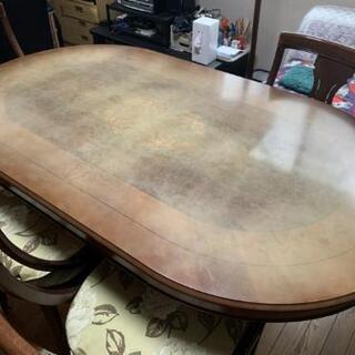 【お取引完了】ダイニングテーブル&チェアセット