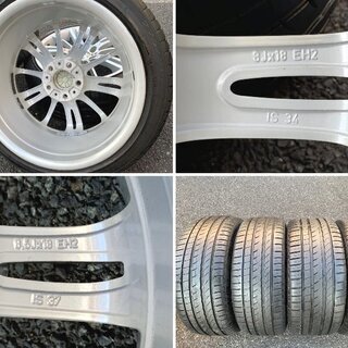 BMW Z4 EH2 18×8J・8.5J PCD120 オフ+40 ＢＭＷ純正スタースポーク１９３Ｍ １８インチ ３シリーズ、Ｚ４