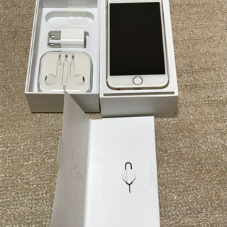 ☆取引中☆ Apple au iPhone 6 16GB ゴール...
