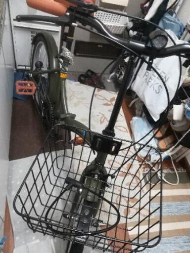 折り畳み自転車　美品　6段変速