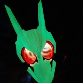 値下げ交渉可】仮面ライダーゼロワン 1/1 光るコスプレマスク