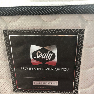 Sealy Sufflower II Mattress ワイドダブル153cm幅　シーリーのサブフラワーⅡマトレス