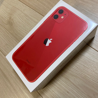 iPhone11 64G (PRODUCT) RED 赤 新品未開封 simフリー 携帯