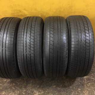 ブルーアースRV-01●215/60R17●7分山 4本 検査済み！●20アルファード エリシオン E51エルグランド LY3P MPV 20ヴェルファイア●(r2702 タイヤ 4本 215⁄60R17 ヨコハマ ブルーアース BLUE EARTH RV-01 溝アリ