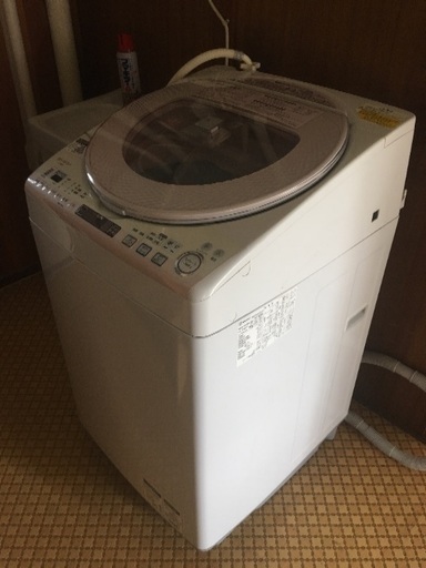 8kg 洗濯機 SHARP 2013年製 ES-TX830- P