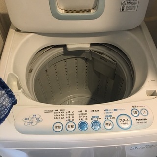 中古洗濯機　ＴＯＳＨＩＢＡ　ＡＷ－４２ＳＪ（Ｗ）