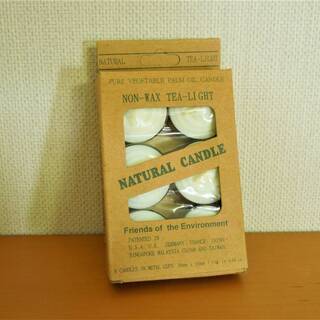 アロマキャンドル NATURAL TEA-LIGHT CANDLE