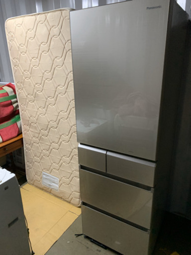 Panasonic 冷蔵庫　NR-E431GV-N形　引き取り限定！