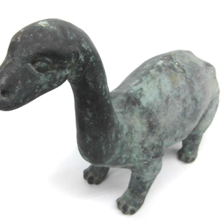 砂型鋳造の恐竜の置物　ブロンズ　鋳物　ダイナソー ペイペイ対応 札幌市西区西野 砂型鋳造の恐竜の置物 ブロンズ 鋳物 ダイナソー ペイペイ対応 札幌市