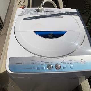 シャープの洗濯機　ES-GE5.5L　２０１２年式