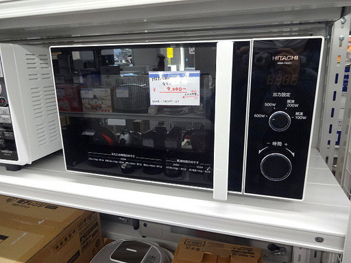 札幌 引き取り 日立 単機能 電子レンジ 2019年製 HMR-TR221 かんたん操作