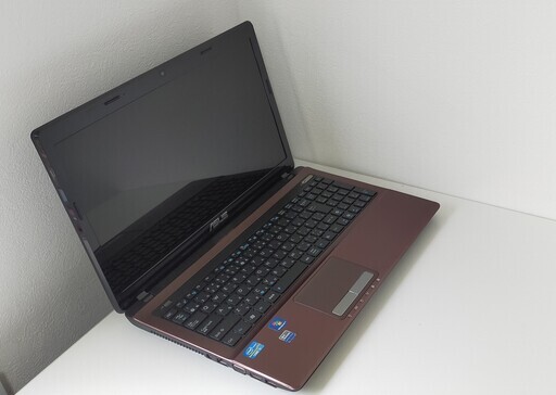 ASUS中古ノートパソコン/win10/Corei5/4GB/500GB/15.6インチ/無線LAN搭載/ブラック/office搭載